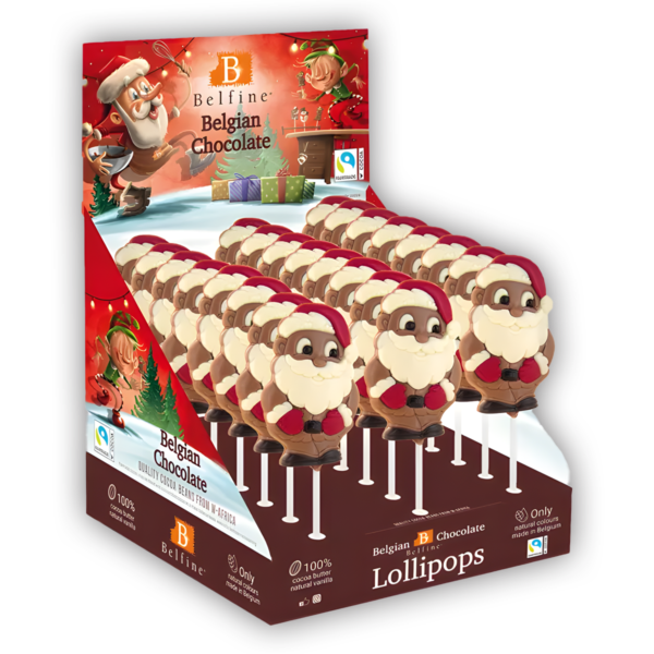 Belfine Lolly Santa Claus