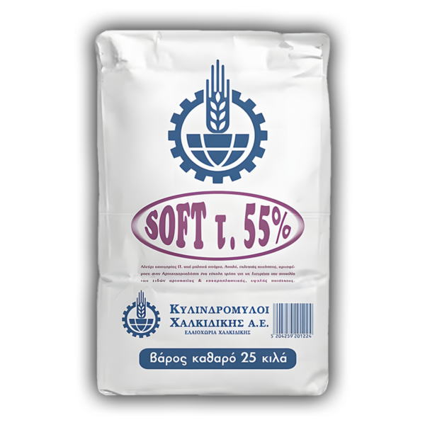 Αλεύρι Soft τ. 55% 25kg