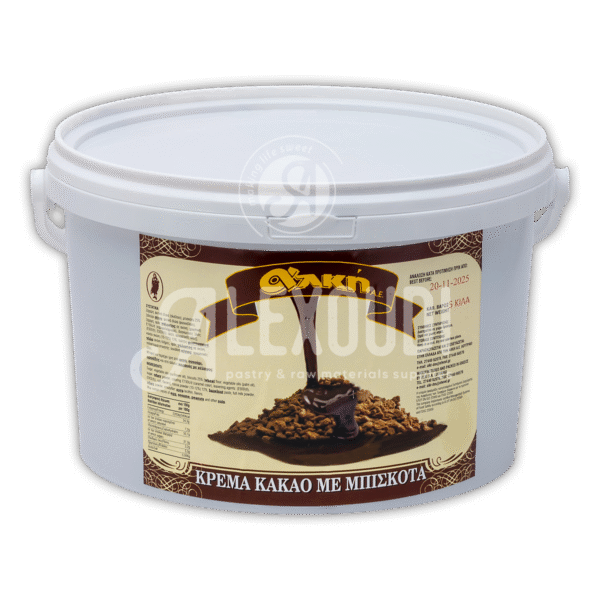 Πραλίνα Κακάο Με Μπισκότα 5 Kg