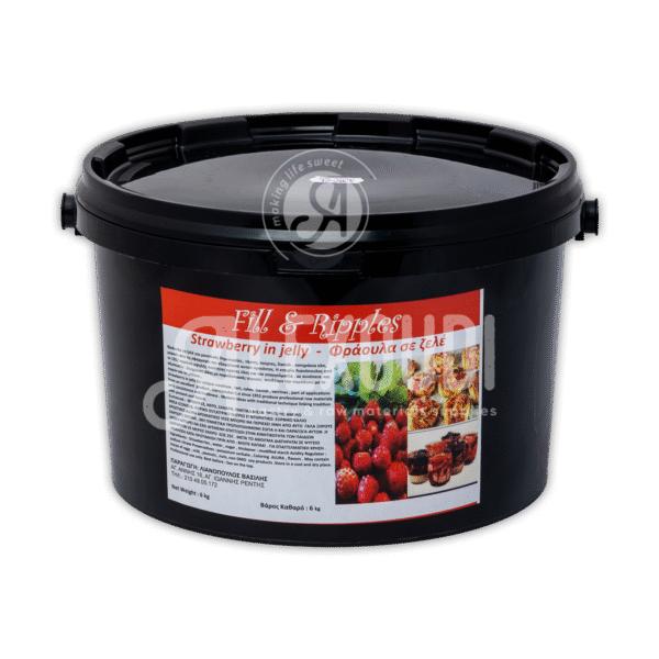 Φράουλα Ολόκληρη σε Ζελέ 6 Kg